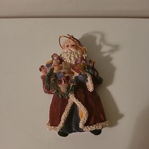 Vintage Santa Ornament #5